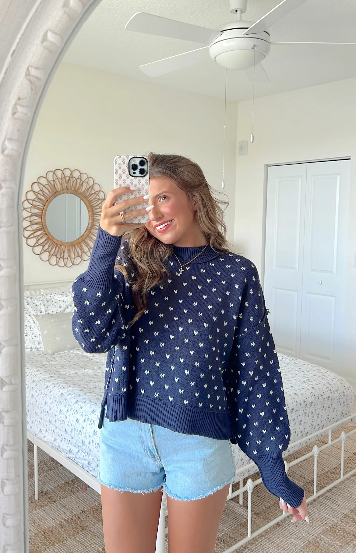 America's Sweetheart Knit - Navy & White - Image 3