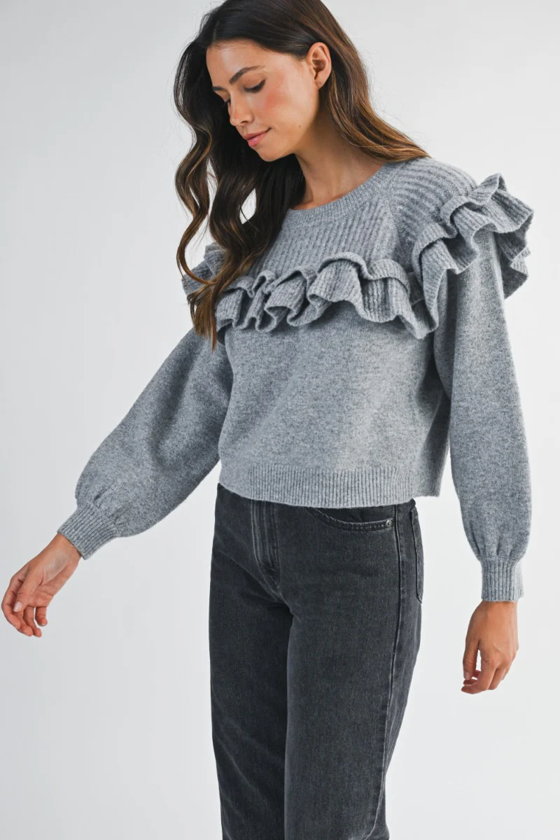 Anabelle Sweater - Slate - Image 5