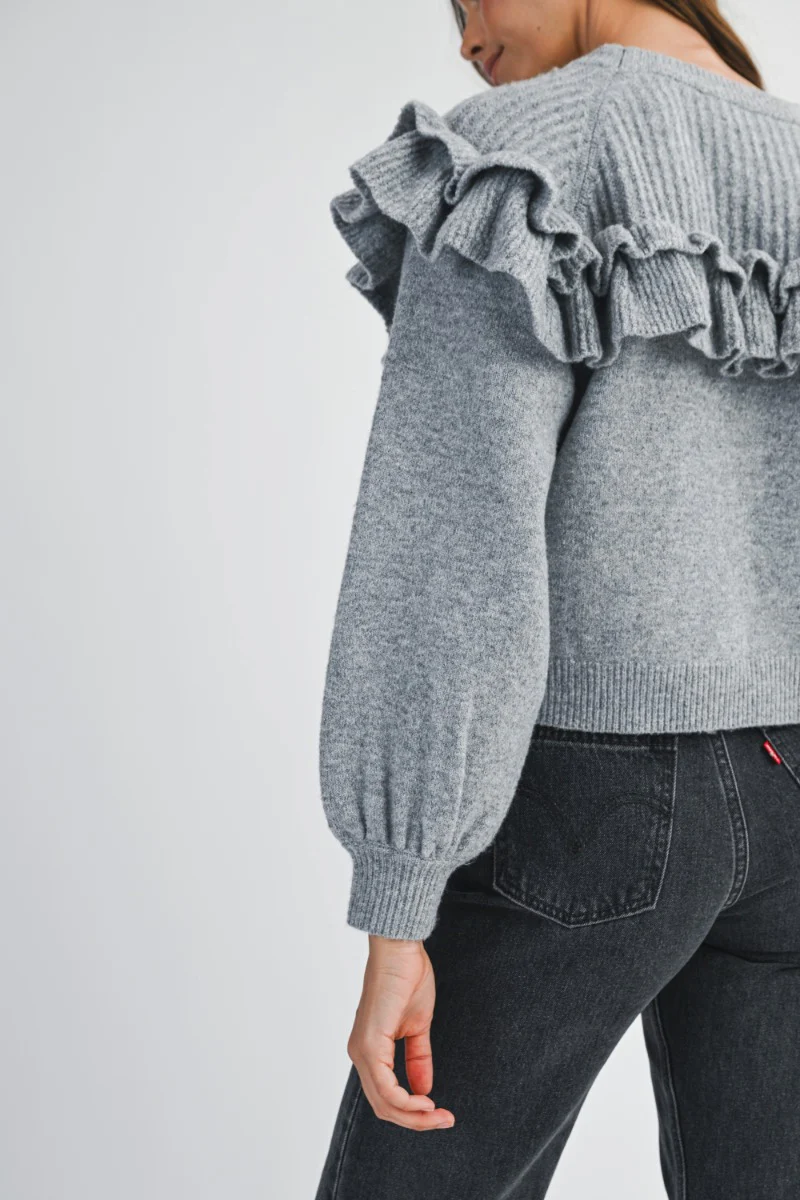 Anabelle Sweater - Slate - Image 7