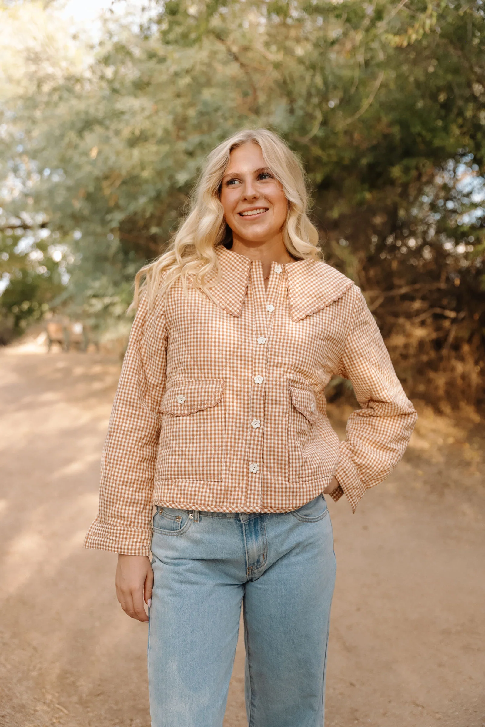 Cecilia Gingham Jacket - Image 3