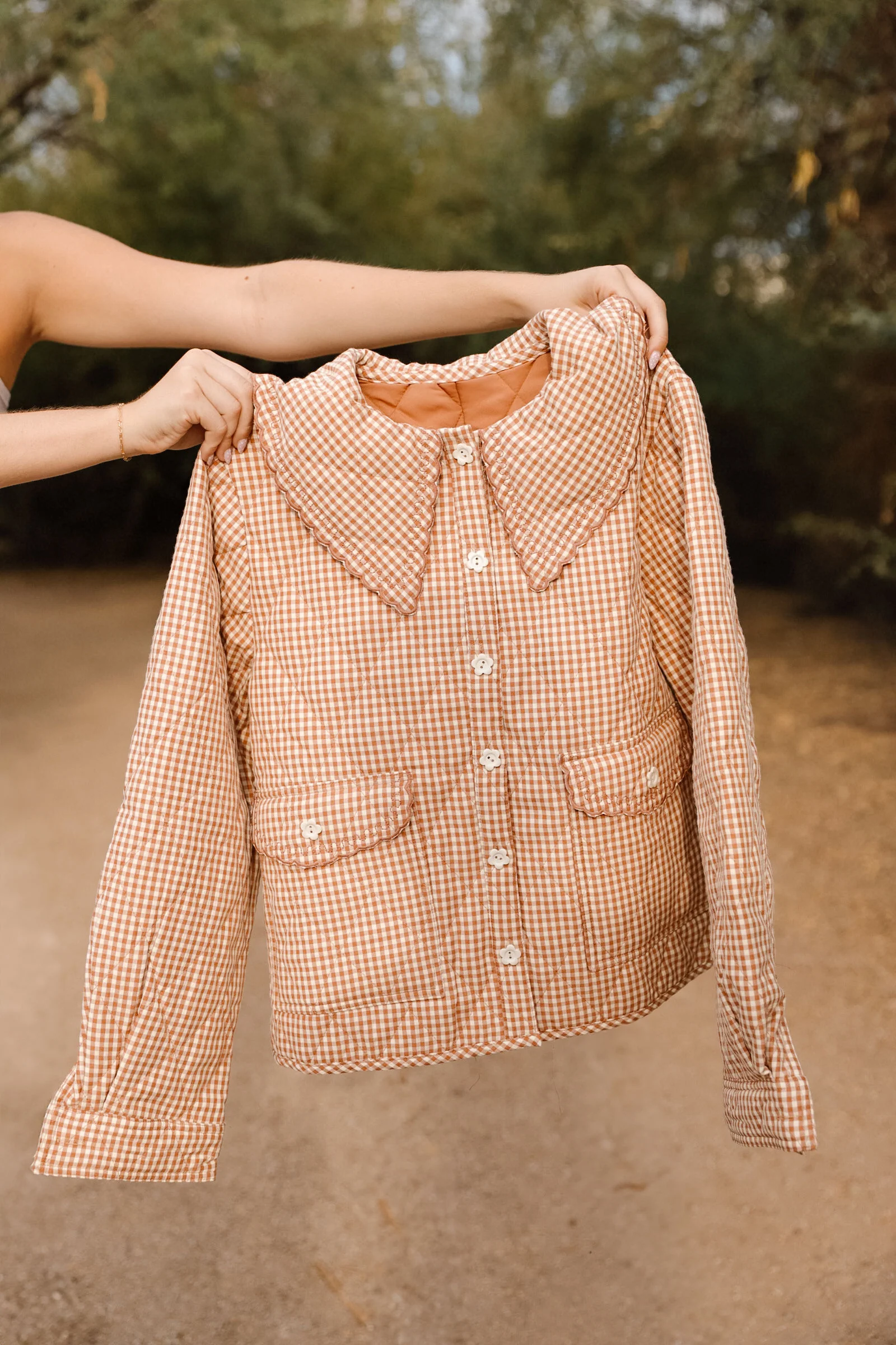 Cecilia Gingham Jacket - Image 5