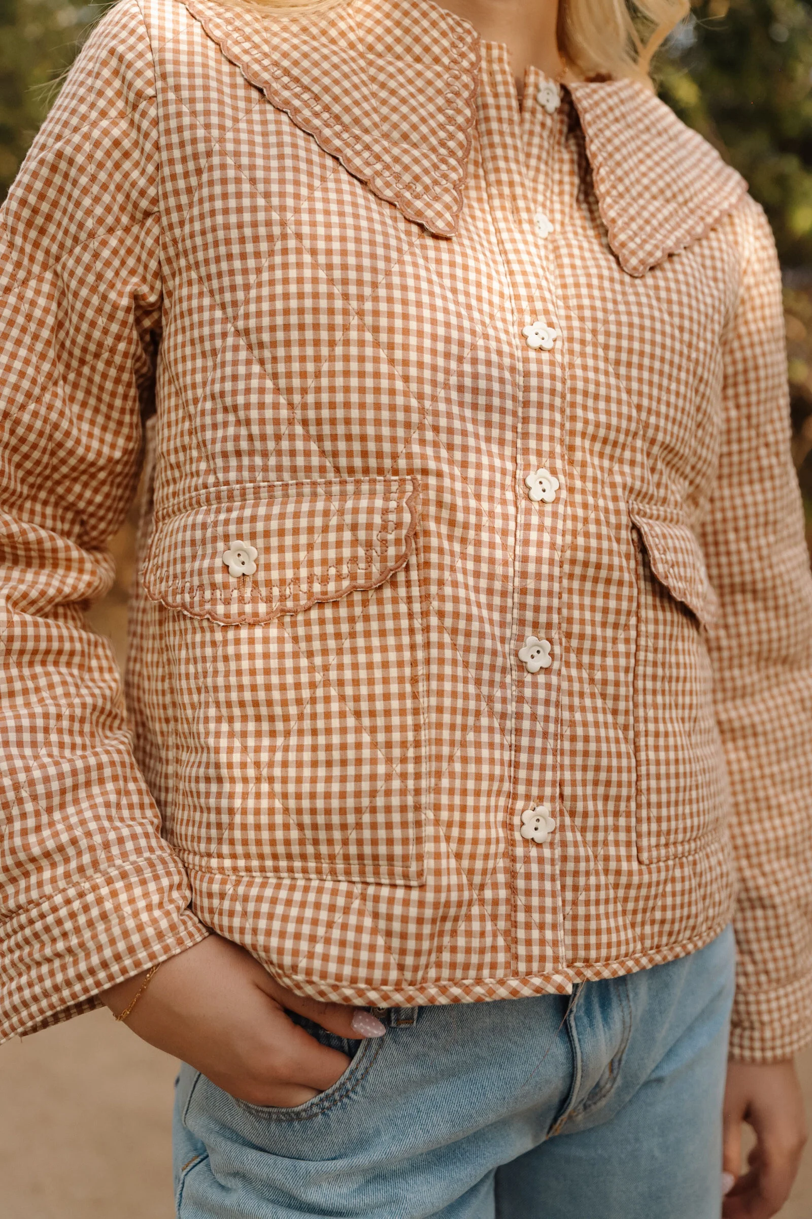 Cecilia Gingham Jacket - Image 6