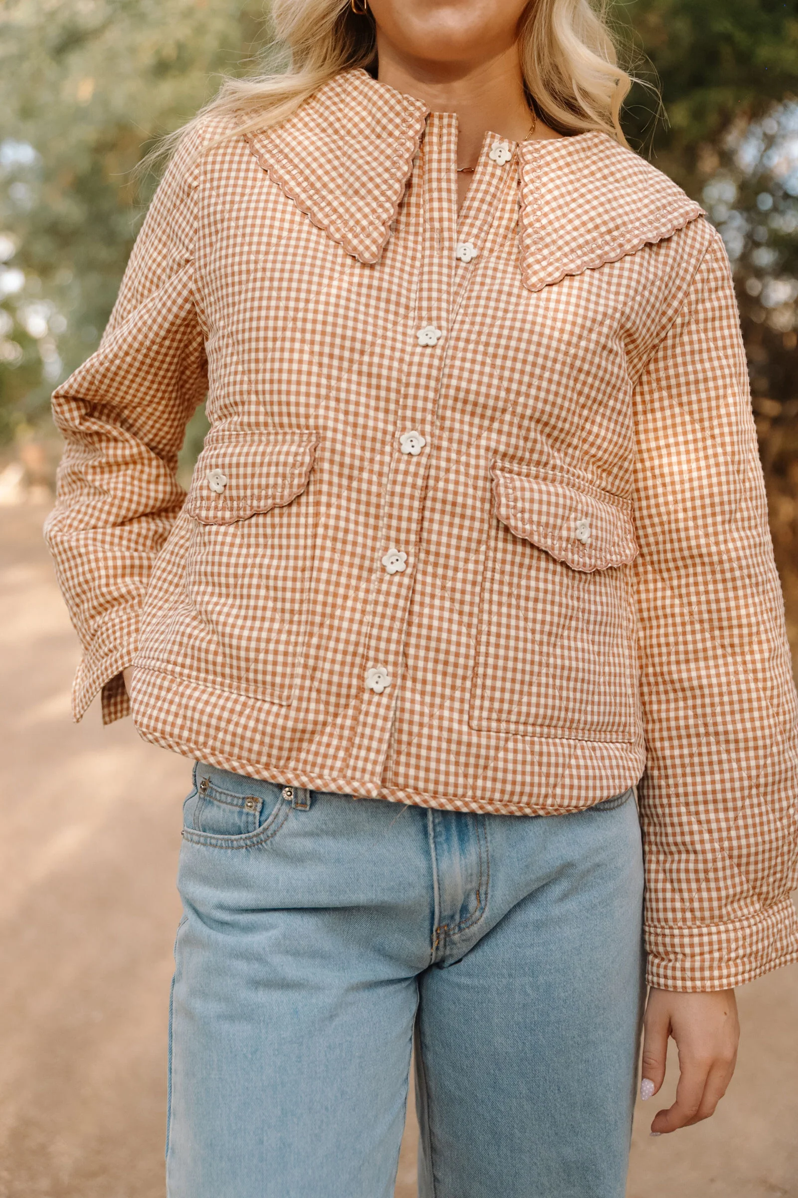 Cecilia Gingham Jacket - Image 7