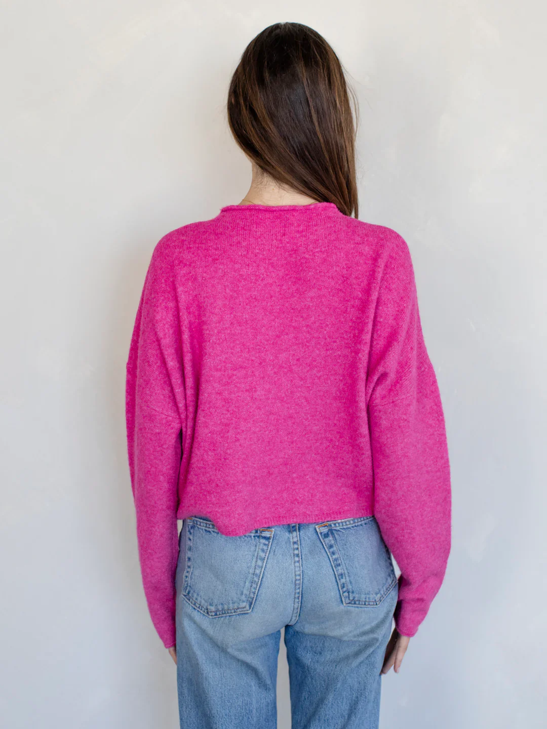 Church Girl Knit - Fuchsia - Image 3