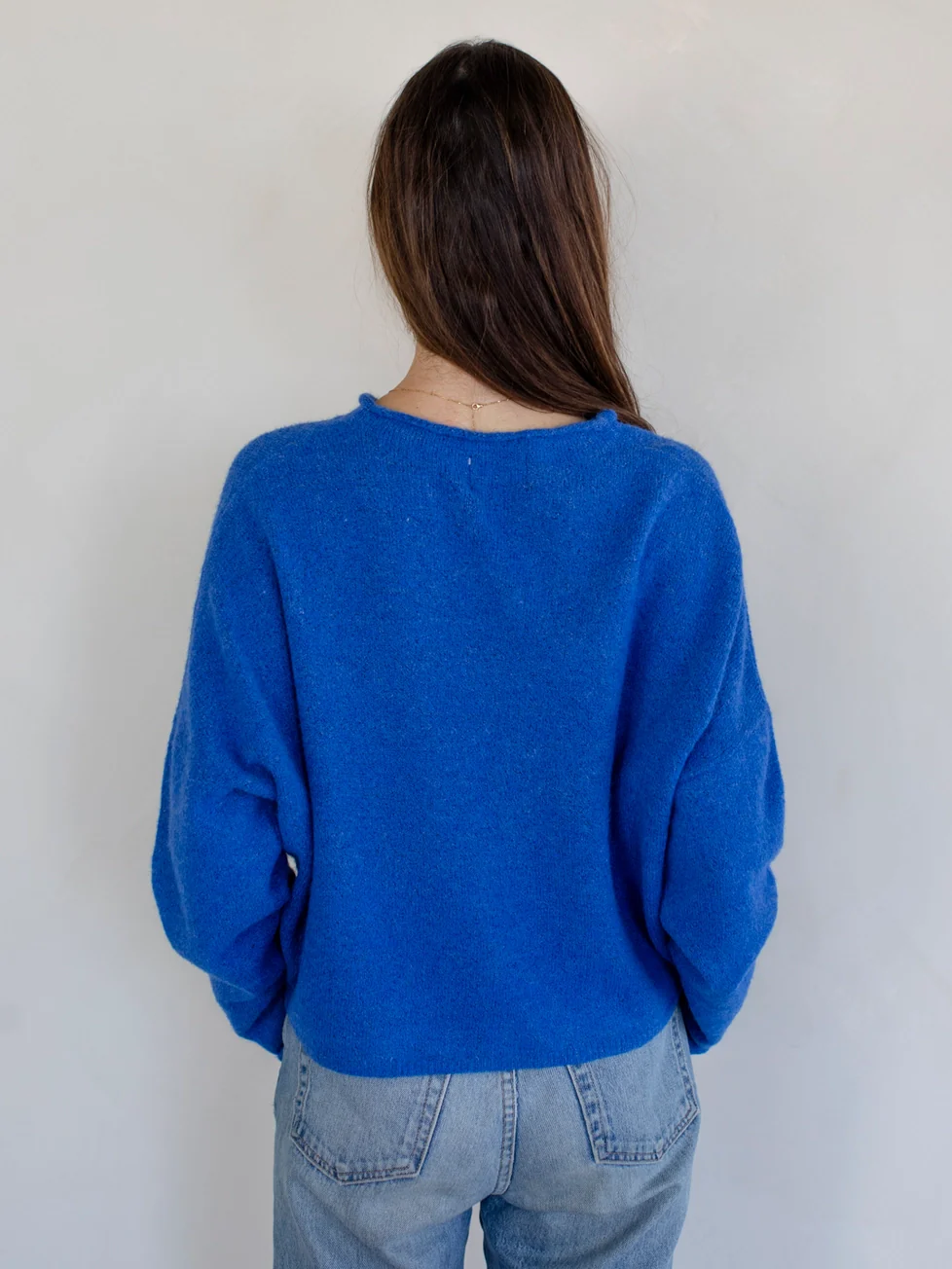 Church Girl Knit - Royal Blue - Image 4