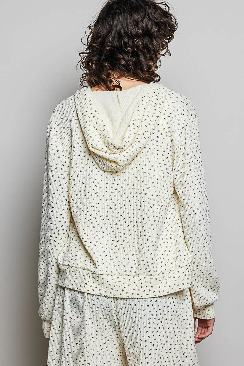 Delora Floral Lounge Hoodie - Image 4