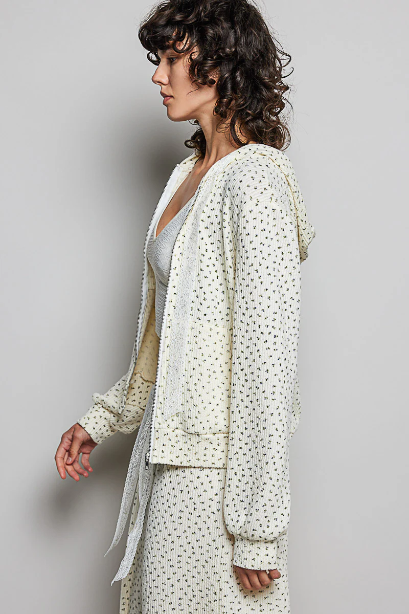 Delora Floral Lounge Hoodie - Image 5