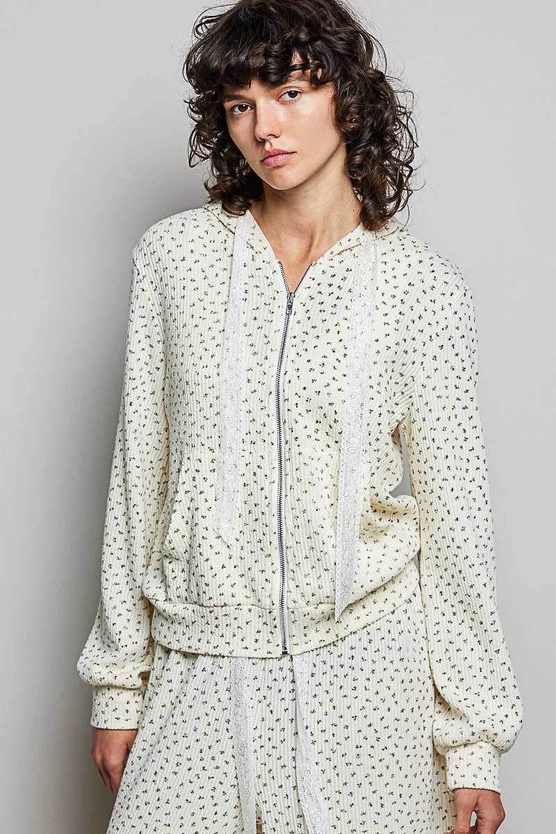 Delora Floral Lounge Hoodie - Image 7