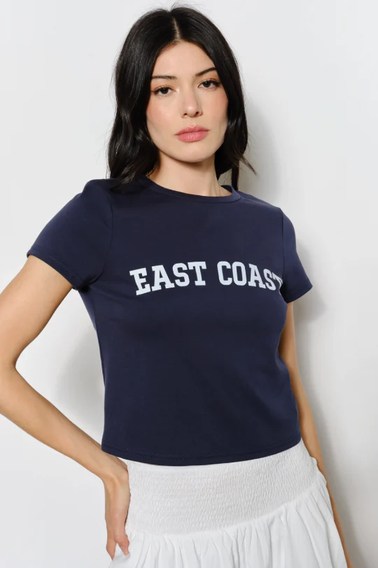 'East Coast' Baby Tee - Image 3