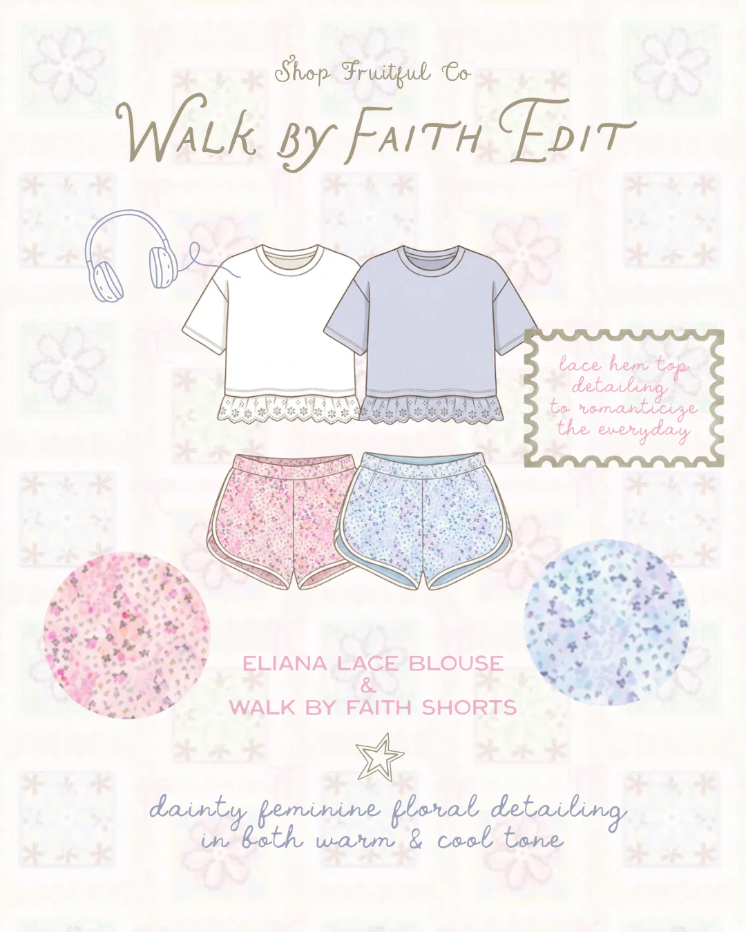 Eliana Eyelet Tee - White - Image 4