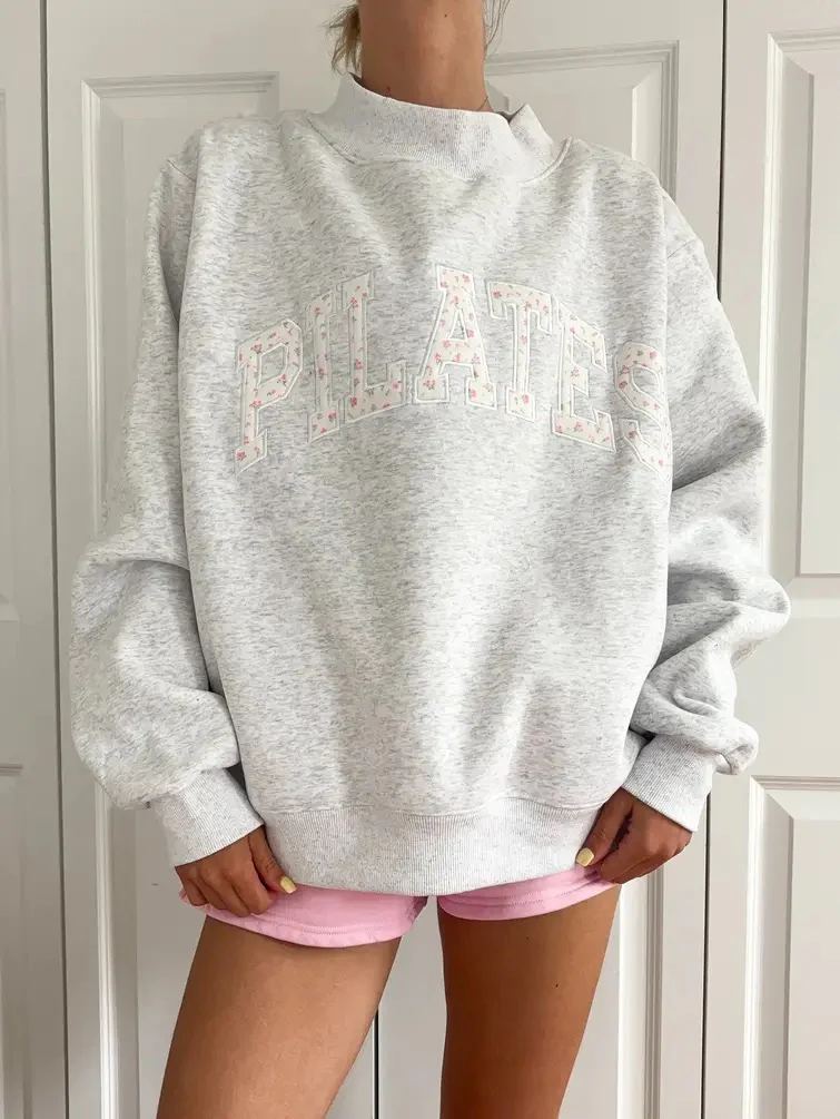 Floral Pilates Mockneck - Image 12