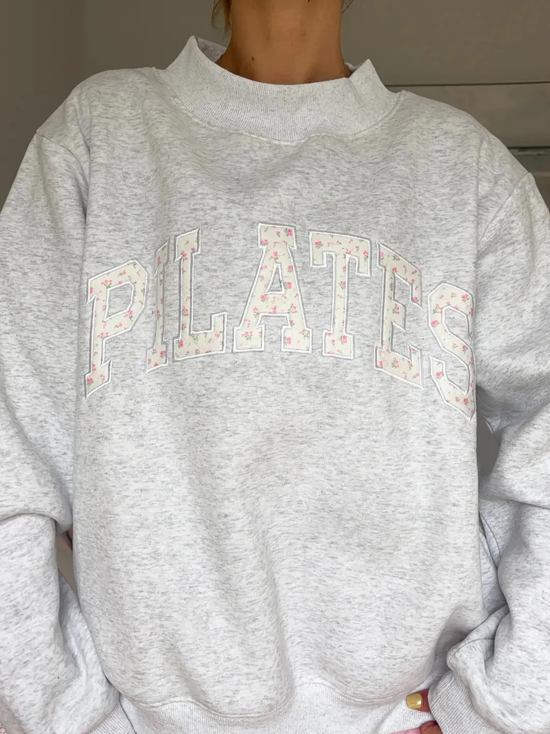 Floral Pilates Mockneck - Image 13