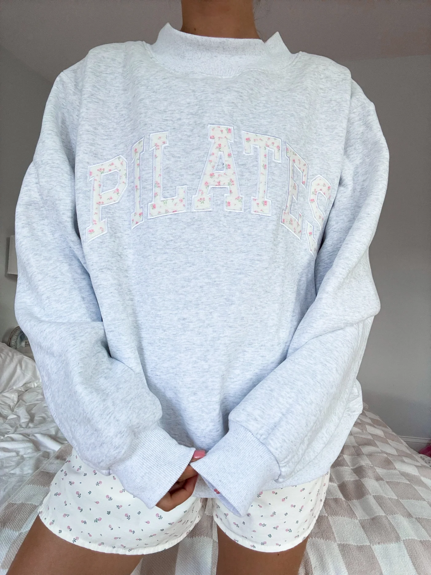 Floral Pilates Mockneck - Image 5