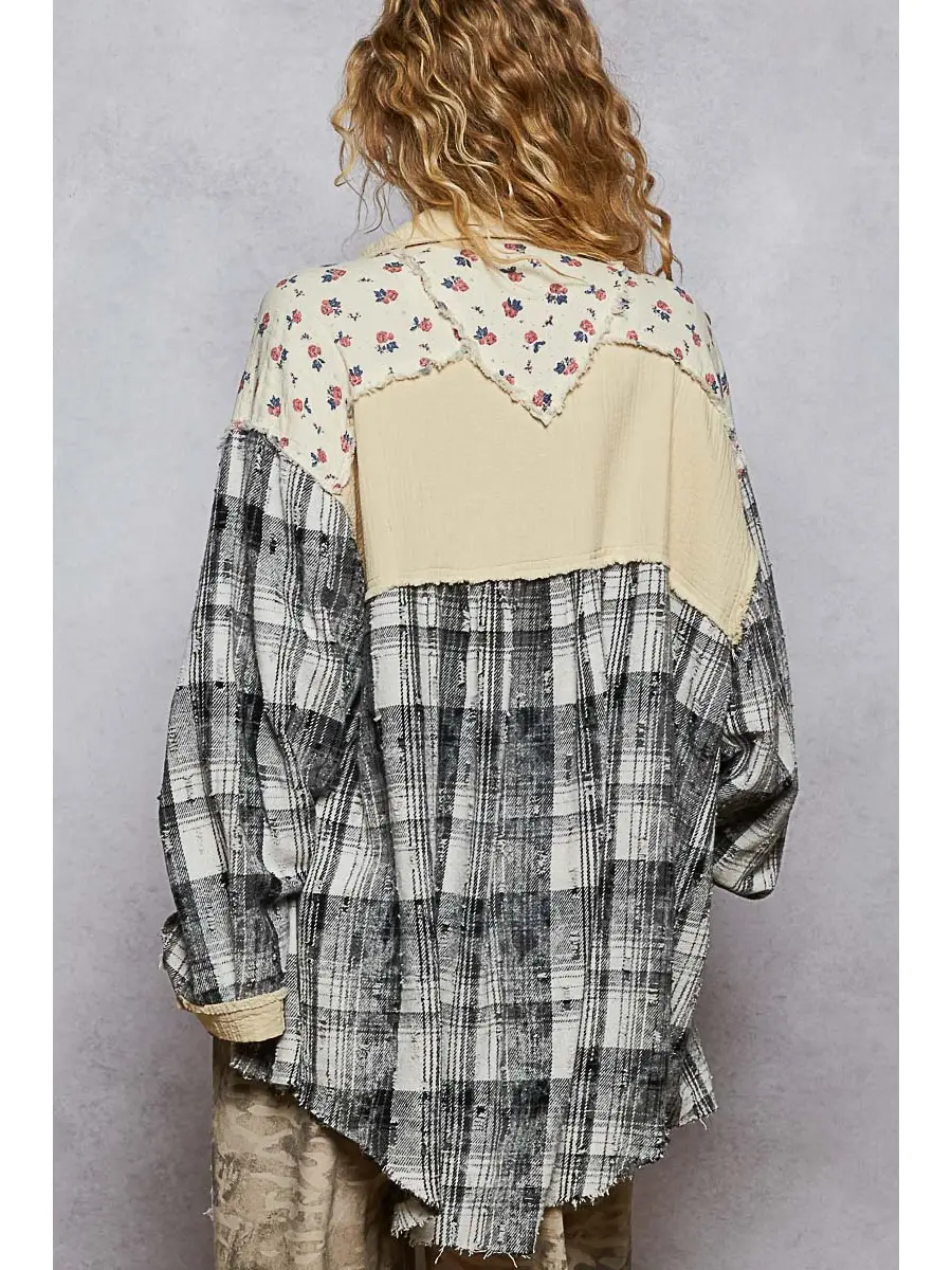 I'll Be Home Flannel - Oat - Image 3