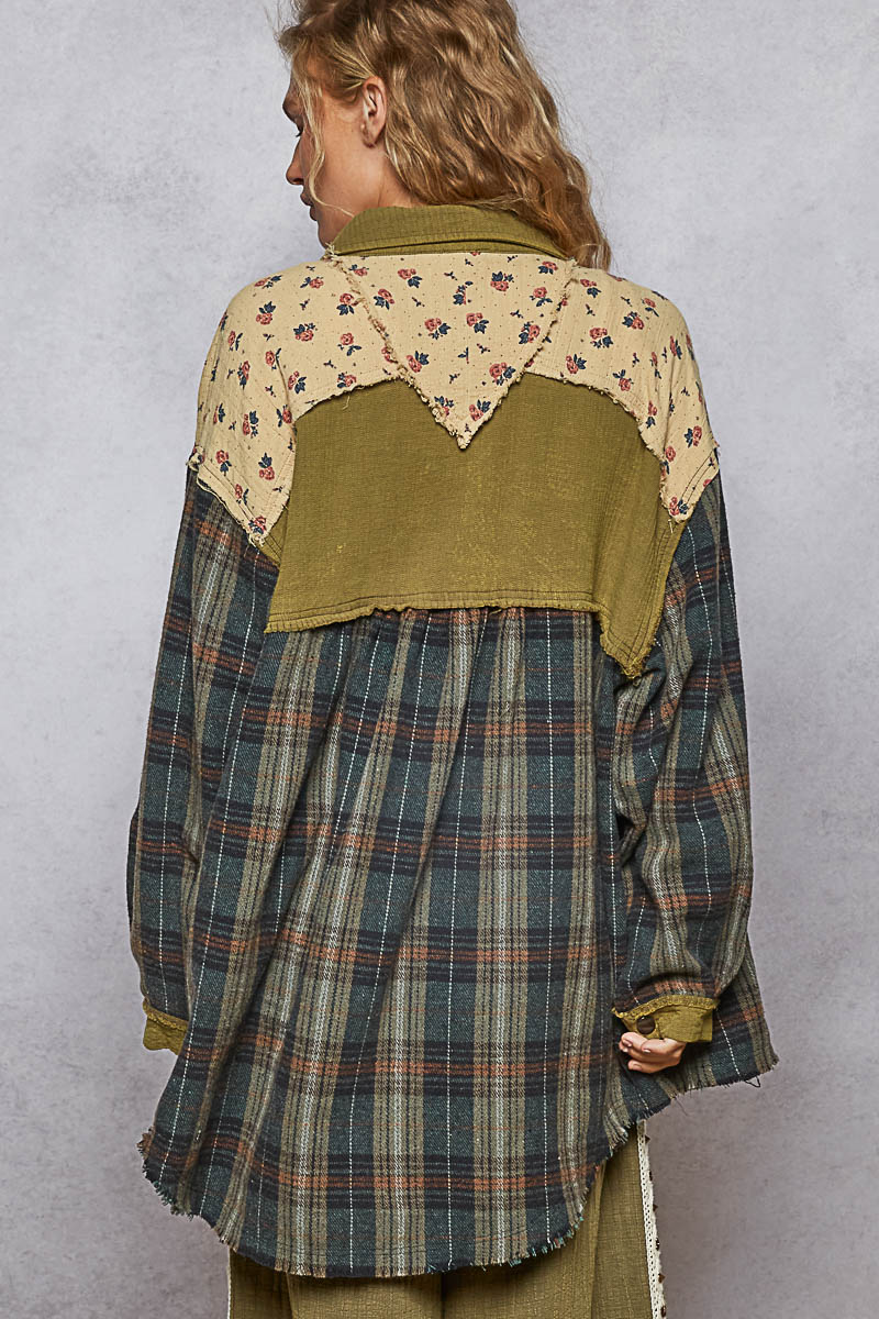 I'll Be Home Flannel - Pine - Image 3