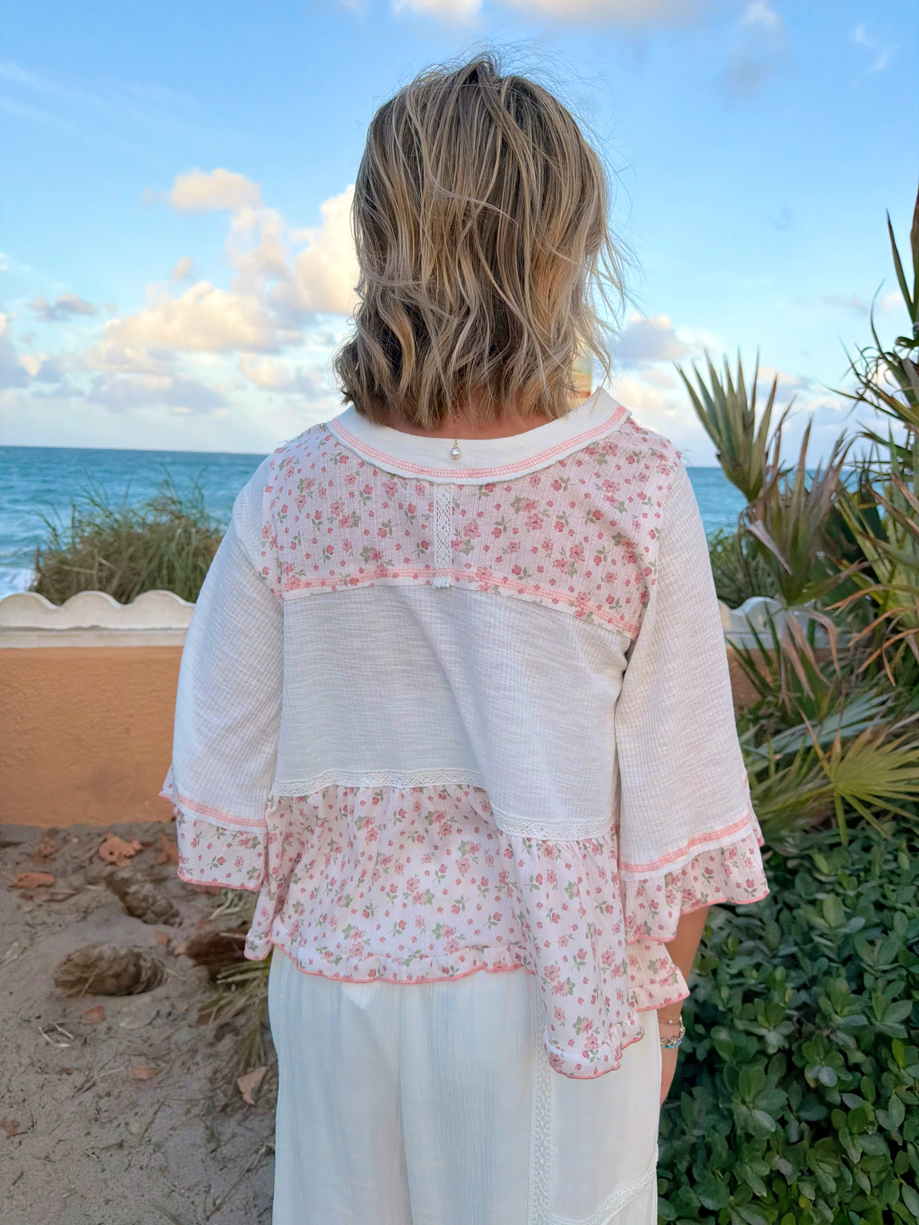 In Bloom Blouse - Pink - Image 3