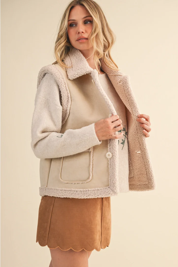 Lennox Vest - Oat - Image 6