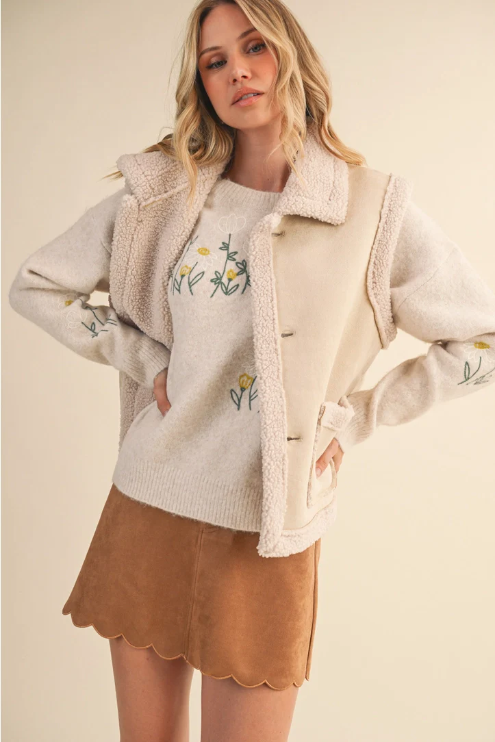 Lennox Vest - Oat - Image 7