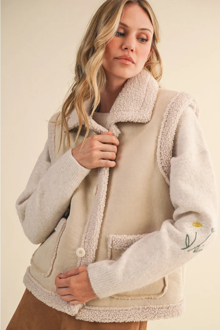 Lennox Vest - Oat - Image 9