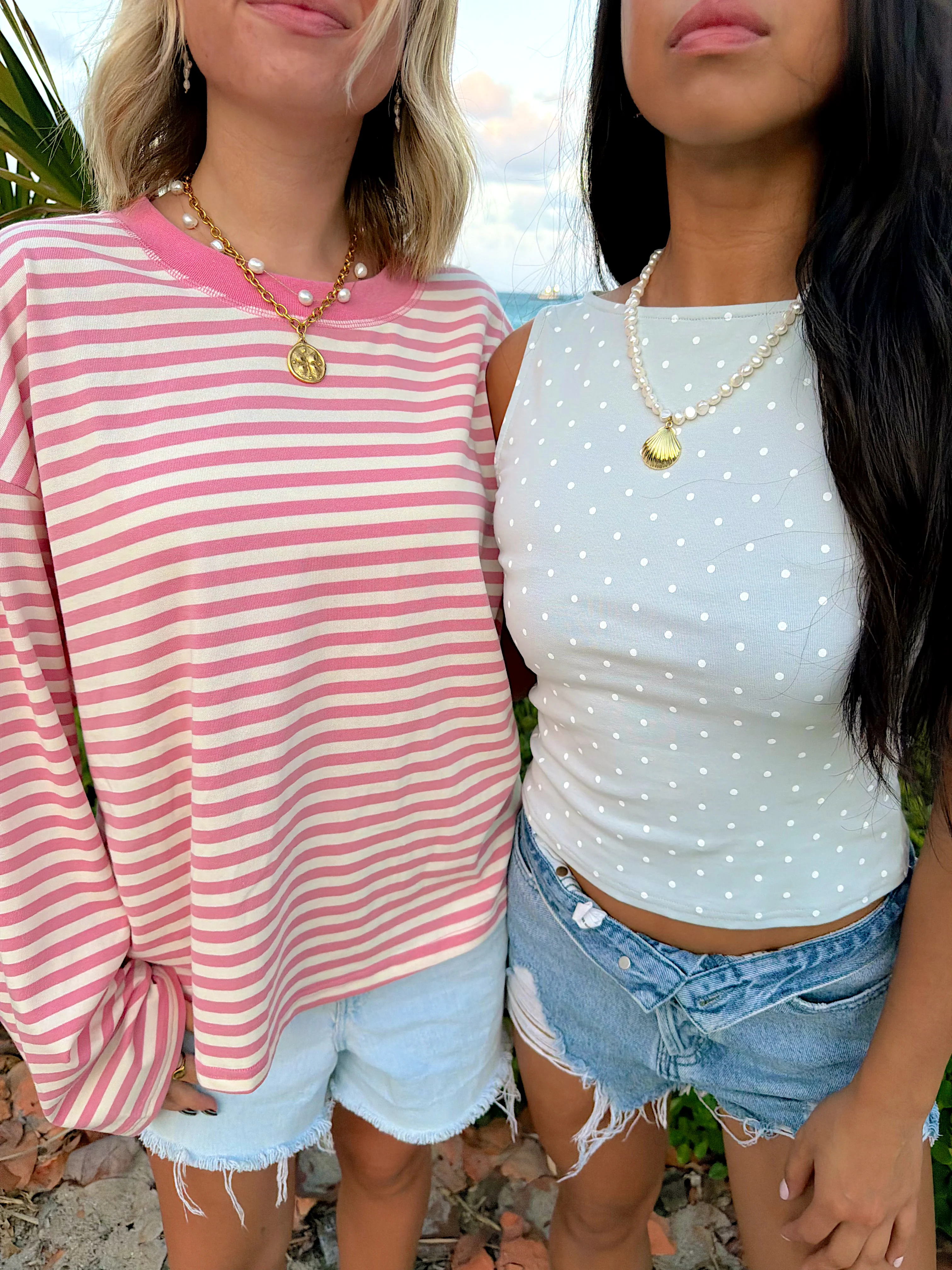 Maggie Long Sleeve Top - Pink - Image 5