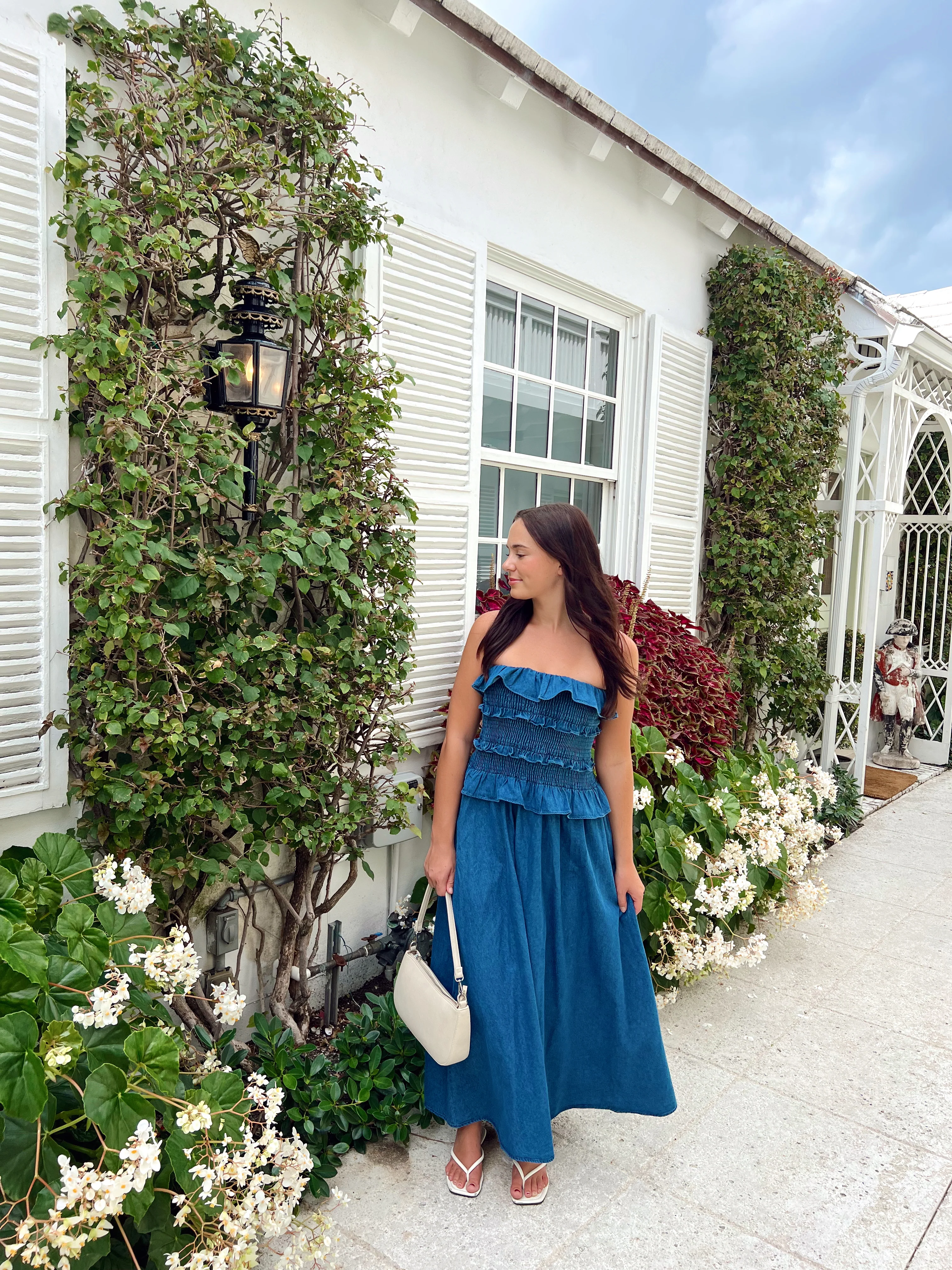 Mama Mia Ruffle Midi Dress - Image 2