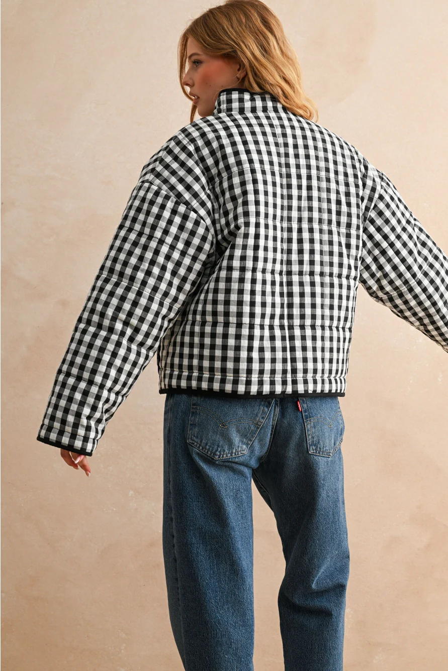 Maribelle Gingham Jacket - Image 3