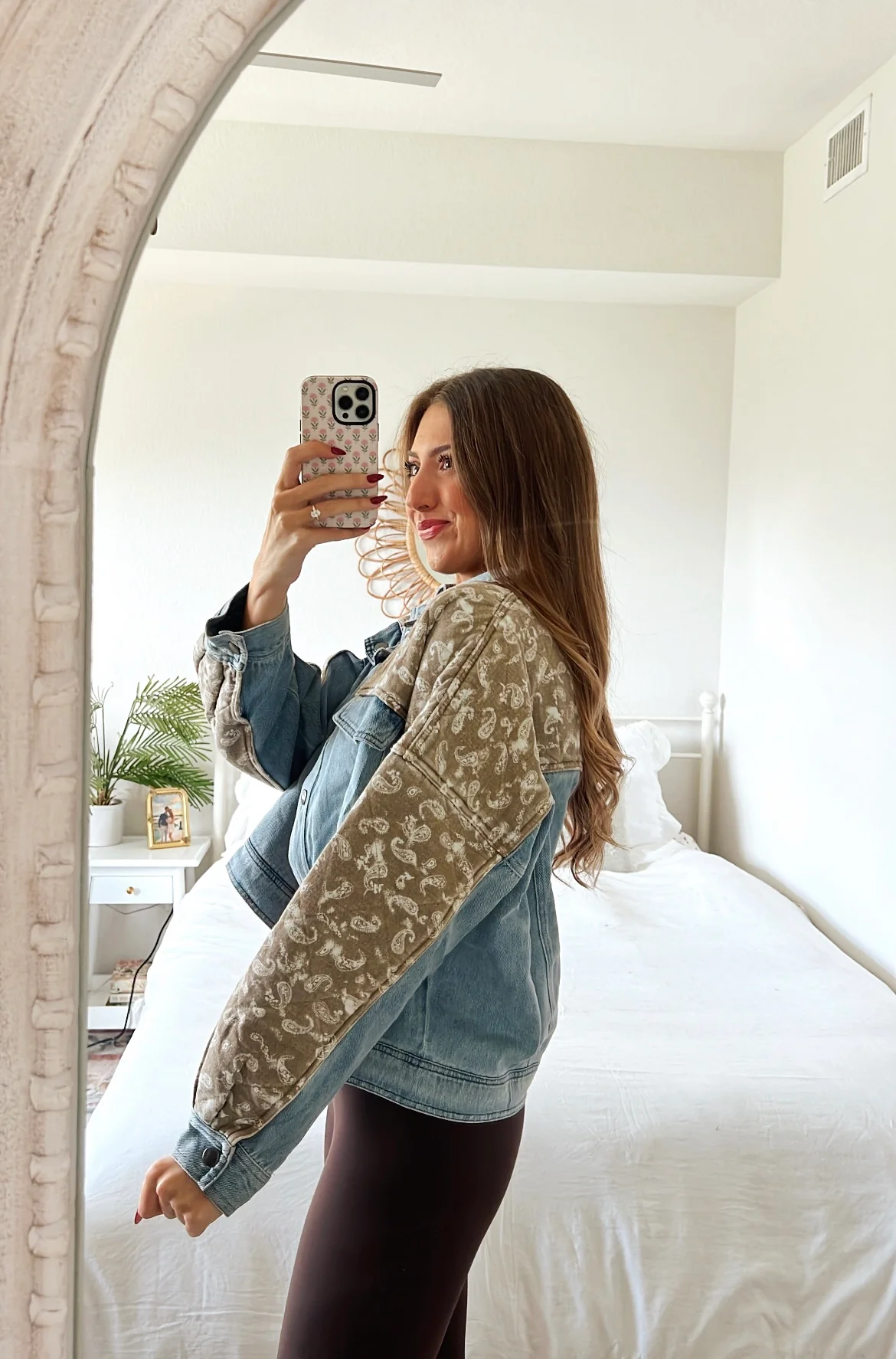 PAISLEY DENIM JACKET - Image 4