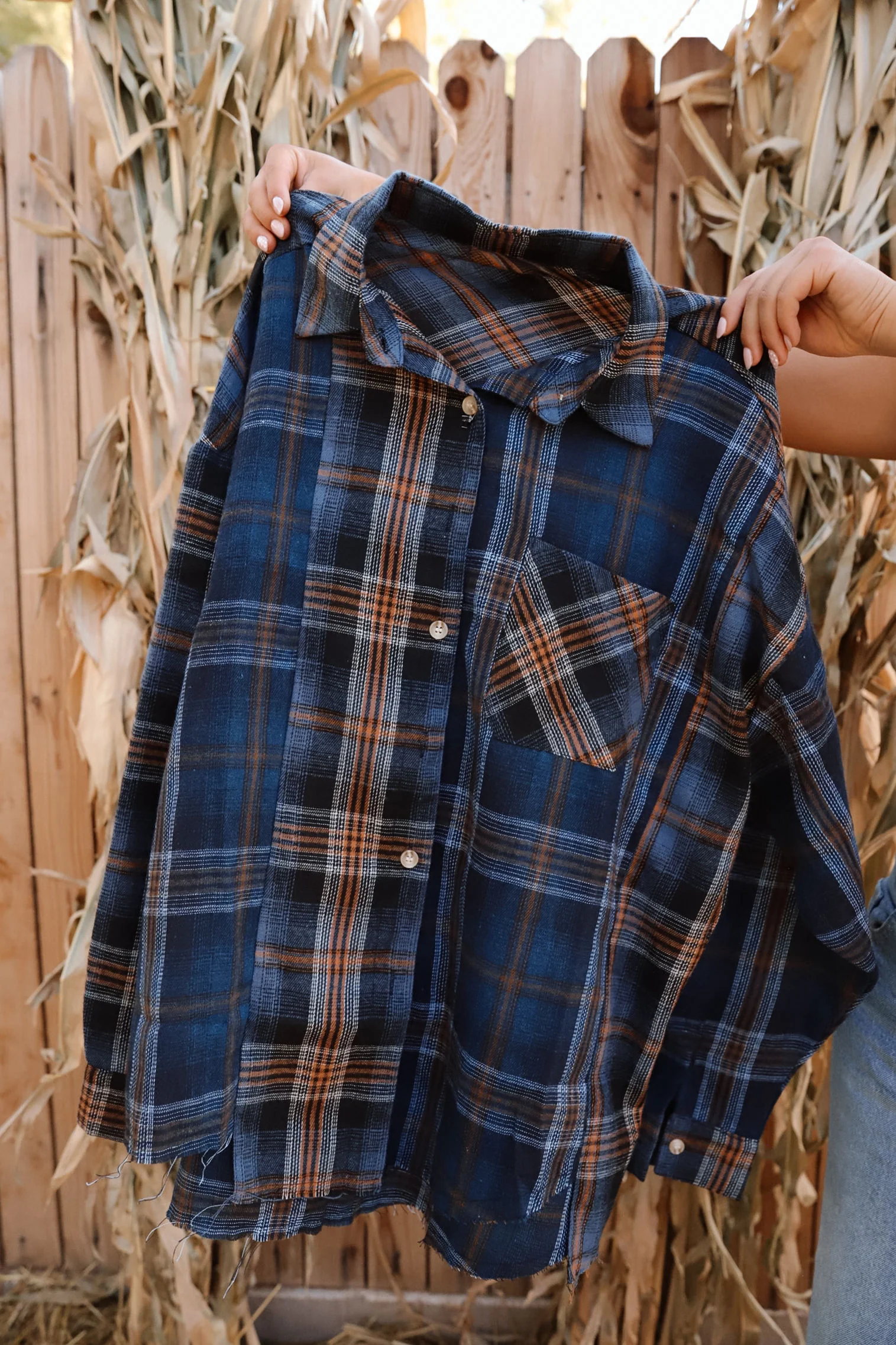 Parker Flannel - Midnight Blue - Image 2