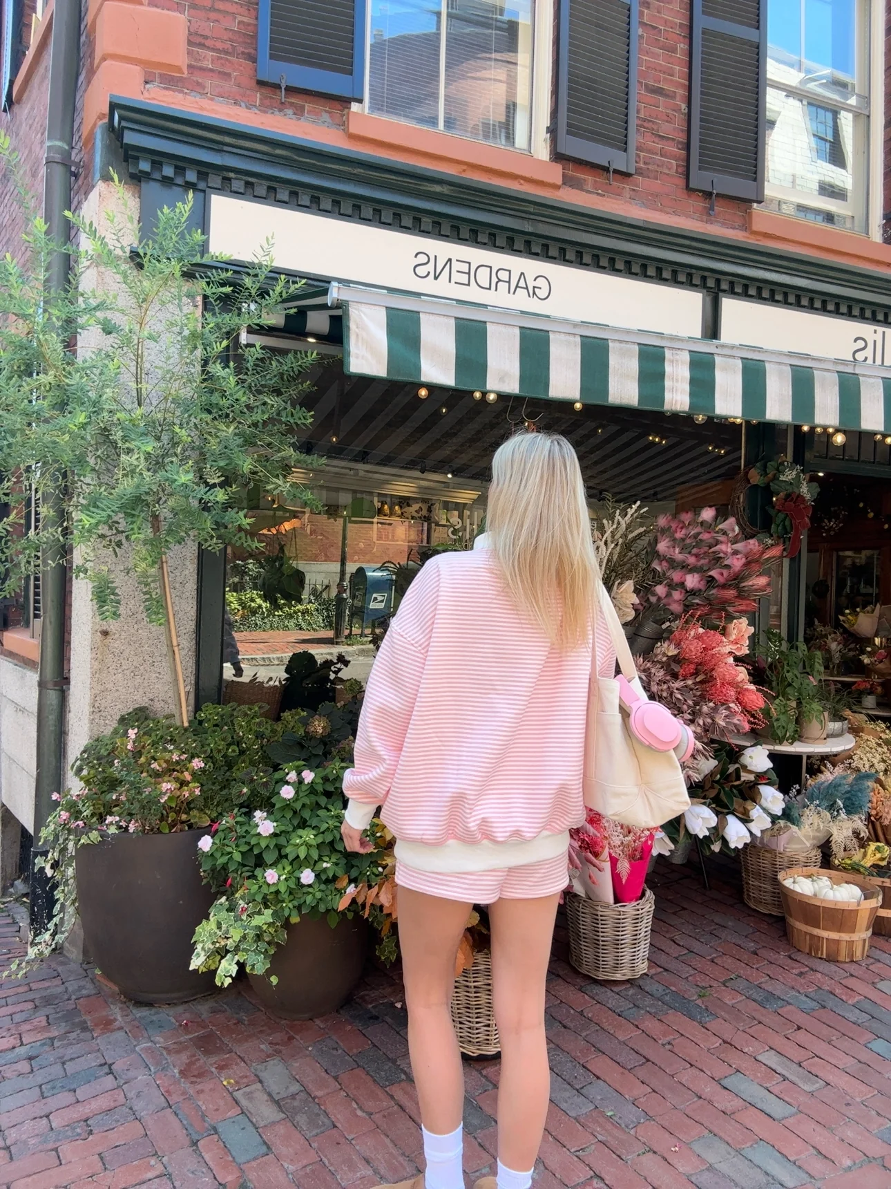 Rosaline Stripe Shorts - Image 9
