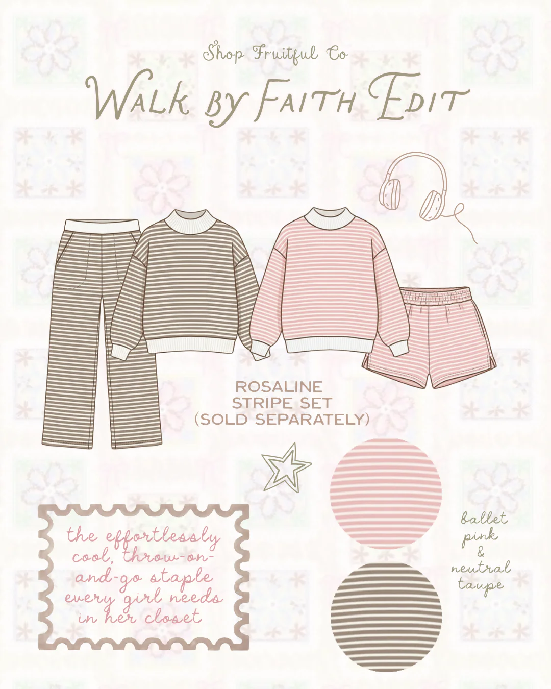 Rosaline Stripe Pants - Image 6