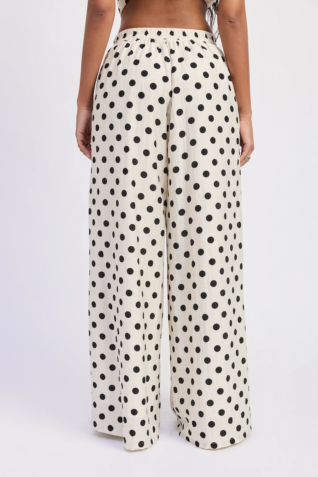 Sarah Francis Wide Leg Pants - PREORDER EST. SHIP 5/10 - Image 4